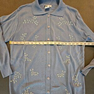 Fashion Formulas Blue Blouse